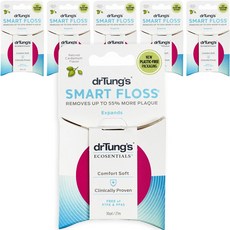 Dr.Tung's 盒裝牙線 隨機出貨 27m, 6個, 1入
