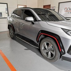 【小鳥的店】2019-2023 5代 RAV-4 專用 輪弧 ABS材質 雙色烤漆 輪拱 6入 rav4 配件改裝, 詳見包裝, 詳見包裝