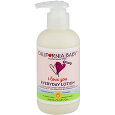CALIFORNIA BABY 加州寶寶 潤膚乳液, I Love You, 192ml, 1瓶