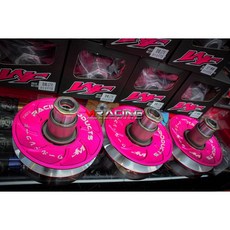 【炫富精品】現貨WF 競速部品 六代戰/水冷BWS WF傳動組 前組 普利盤組 後組 離合器碗公 鍛造鋁合金開閉盤, 粉色、黑色、銀色