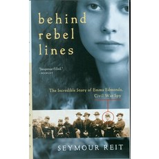 (英文圖書)Behind Rebel Lines: The Incredible Story of Emma Edmonds Civil War Spy 平裝版, Clarion Books, 英文