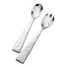 Wilton Armetale 河石沙拉服務器, 1個, 銀