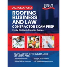 (英文圖書) 2023 Oklahoma Roofing Business and Law Contractor Exam Prep: 2023 Study Review & Practice Exams 平裝版, Independently Published, 英文