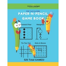 (英文圖書) Paper-N-Pencil Game Book: For Two Players: Enjoy Classic Connect Four Hangman Tic-tac-toe a... 平裝版, Independently Published, 英文