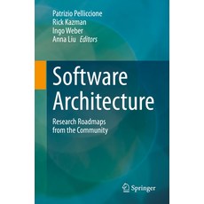 (英文圖書) Software Architecture: Research Roadmaps from the Community 平裝版, Springer, 英文