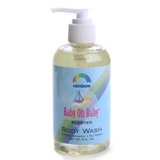 rainbow 嬰兒草本沐浴露, 1瓶, 237ml