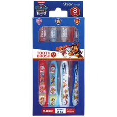 SKATER 汪汪隊兒童牙刷8入組 (3-5歲) 日本進口 兒童牙刷, 汪汪隊, 8