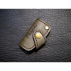 KH手工皮革工作室 Vespa鑰匙包 偉士牌鑰匙皮套 LX Primavera Sprint 150 FL GTS 300 SUPER SPORT 衝刺 150 春天 MIT台灣製造機車鑰匙包, 灰綠色, 1個