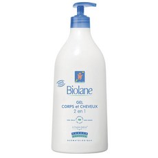 Biolane 法貝兒 二合一身體與頭髮潔膚凝膠, 1個, 750ml