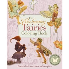 (英文圖書) The Enchanting Fairies Coloring Book: Beautiful Fairies to Color and Complete 平裝版, Sirius Entertainment, 英文