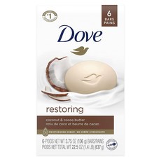 Dove Purely Pampering Beauty Bar 椰奶茉莉花花瓣, 6個, 637g