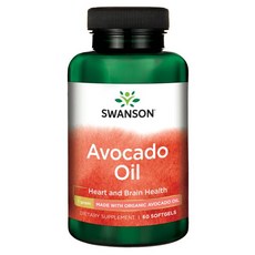 SWANSON 斯旺森 酪梨油軟膠囊 1g, 60顆, 1組