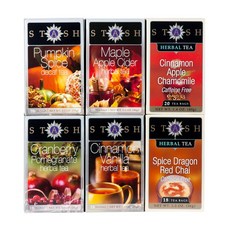 STASH TEA 涼茶套裝 6, 6個, 秋天的秋天