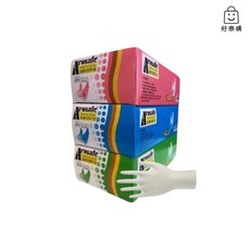 好樂購 卡好 透氣顆粒PVC手套 A116 耐用型家用清潔手套 洗碗手套