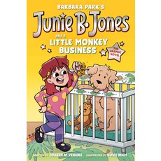 (英文圖書)Junie B. Jones and a Little Monkey Business: The Graphic Novel Library Binding, Random House Books for Youn..., 英文, 圖書館裝訂