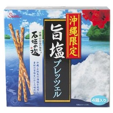 沖繩石垣島鹽餅乾棒 4盒入, 1盒, 180g