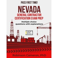 (英文圖書) Nevada General Contractor Certification Exam Prep 平裝版, Independently Published, 英文