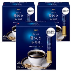 ChottoZeitakunaKohiten 奢華咖啡店系列即溶黑咖啡 特殊綜合款, 2g, 3個, 26件