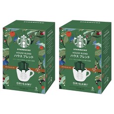 STARBUCKS 星巴克 星巴克(R) 特調咖啡 (盒裝) 摺紙個人滴濾咖啡 (5包) × 6盒, 2個