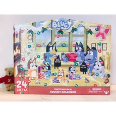【Sunny Buy 現貨】妙妙犬布麗 Bluey 泳池派對聖誕節降臨倒數日曆 24個驚喜禮物, 詳見包裝
