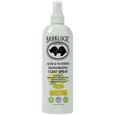 BARKLOGIC 蘆薈和亞麻籽除臭狗毛噴霧檸檬, 1個, 473ml