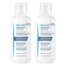 DUCRAY 護蕾 Dexyane臉&身體乾癢護理潤膚乳, 2瓶, 400ml