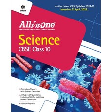 (英文圖書) CBSE All In One Science Class 10 2022-23 Edition (As per latest CBSE Syllabus issued on 21 Ap... 平裝版, Arihant Publication India L..., 英文