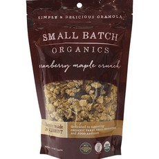 小批量蔓越莓楓脆格蘭諾拉麥片, 1個, 340g