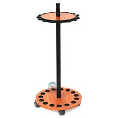 魚竿架 實木 15竿收納 擺放架 釣竿展示架 釣竿收納架 置竿架 鐵板竿