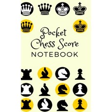 (英文圖書) Pocket Chess Score Notebook 精裝版, Lulu.com, 英文