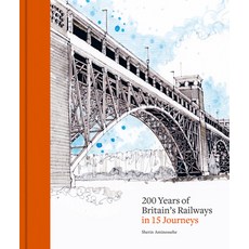 (英文圖書) 200 Years of Britain's Railways in 15 Journeys 精裝版, Frances Lincoln, 英文
