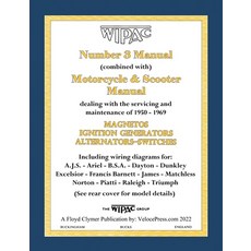 (英文圖書) Wipac (Combined) Number 3 Manual and Motorcycle & Scooter Manual 1950-1969 平裝版, Veloce Enterprises, Inc., 英文