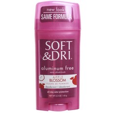 SOFT&DRI 除臭蘋果花, 1個, 65克