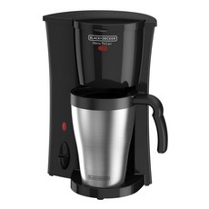 BLACK+DECKER 百得 Brew N Go咖啡機+旅行咖啡杯 443ml, 單品