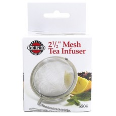 Norpro 網狀泡茶器 6.4 厘米, 1個, 不銹鋼