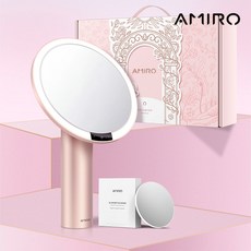 AMIRO Oath系列化妝鏡禮盒, 薄霧粉