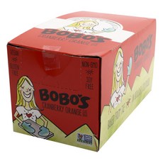 BOBO'S OAT BARS 蔓越莓柑橘燕麥棒, 12入, 86g