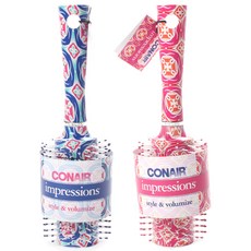 CONAIR 美康雅 圖案印花圓梳, 1個, 隨機發貨