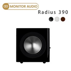 MONITOR AUDIO 主動式重低音喇叭 Radius390, 鋼烤黑色