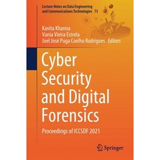(英文圖書) Cyber Security and Digital Forensics: Proceedings of Iccsdf 2021 平裝版, Springer, 英文