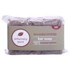 JENUINELY PURE 肉桂燕麥香皂, 113g, 1個