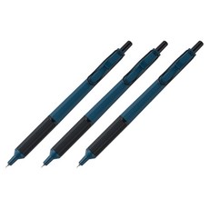 Uni 三菱 JETSTREAM Edge原子筆 0.38mm, 3個, 藍青色