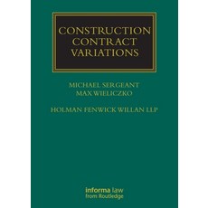 (英文圖書) Construction Contract Variations 平裝版, Informa Law from Routledge, 英文