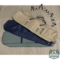 綠色工場 軍風加大加寬營柱收納袋 110cm 裝備袋 營柱袋 行李袋 工具袋 露營袋 可裝大川椅、帳篷, 軍風沙色, 1個