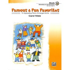 凱翊 famous&fun favorites book 3, 著名的鋼琴喜愛名曲 第3冊