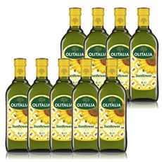 奧利塔olitalia頂級葵花油1000ml x9瓶團購組, 1L, 9個