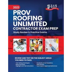 (英文圖書) 2023 Florida County PROV Roofing Unlimited Contractor Exam Prep: 2023 Study Review & Practice... 平裝版, Independently Published, 英文