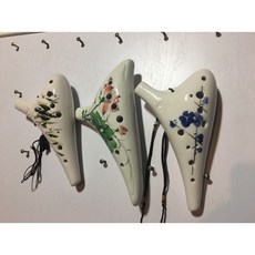 【巴哈樂器批發】12孔陶笛，特A級品質，音凖精準，易吹奏，現貨速發, 藍色