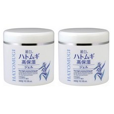 KUMANO 熊野油脂 麗白 薏仁超保濕凝膠, 1入, 2個, 300g