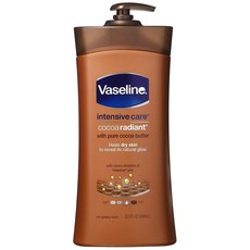 Vaseline Intensive Care 可可亮澤護理身體乳液, 1瓶, 600ml